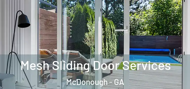 Mesh Sliding Door Services McDonough - GA